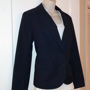 New York & Co. Dark Blue Single Breasted Blazer - Size 12